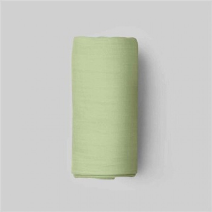 Süprem Penye Lastikli Bebek Çarşafı Fıstık Yeşili 70X130