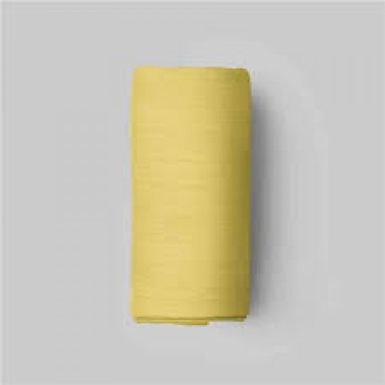 Sarı Kumaş Lastikli Çarşaf Takımı - 140x190