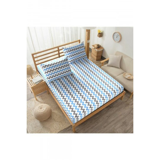 Tek Kişilik 90x190 Cm Kumaş Lastikli Çarşaf Seti 