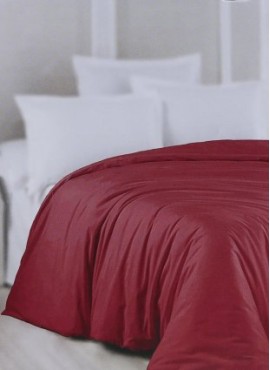 Tek Kişilik 160x220 Nevresim Yorgan Kılıfı - Bordo