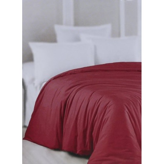 Tek Kişilik 160x220 Nevresim Yorgan Kılıfı - Bordo