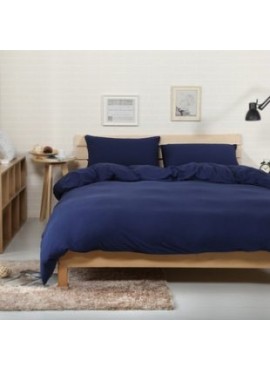 Tek Kişilik 160x220 Nevresim Yorgan Kılıfı - Lacivert